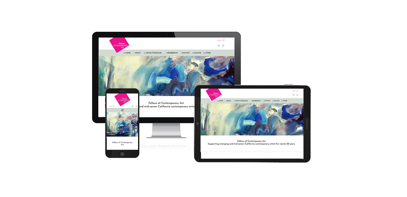 Fellows of Contemporary Art Developed and wrote website content.